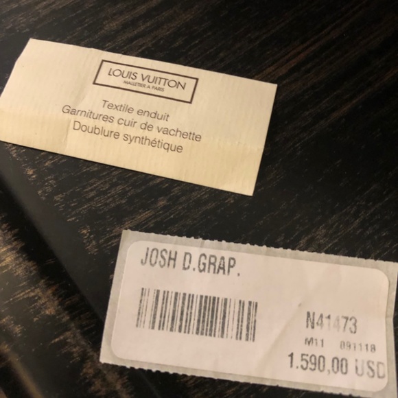 Louis Vuitton Josh backpack - Picture 7 of 7